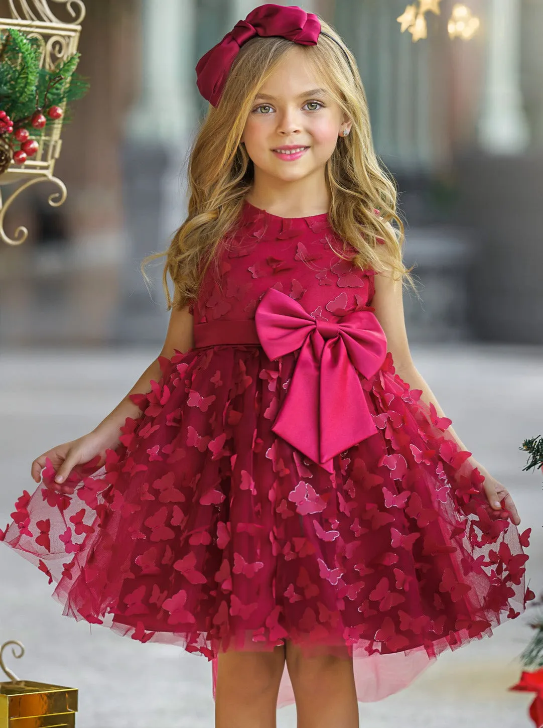 Enchanted Garden Butterfly Tutu Party Dress
