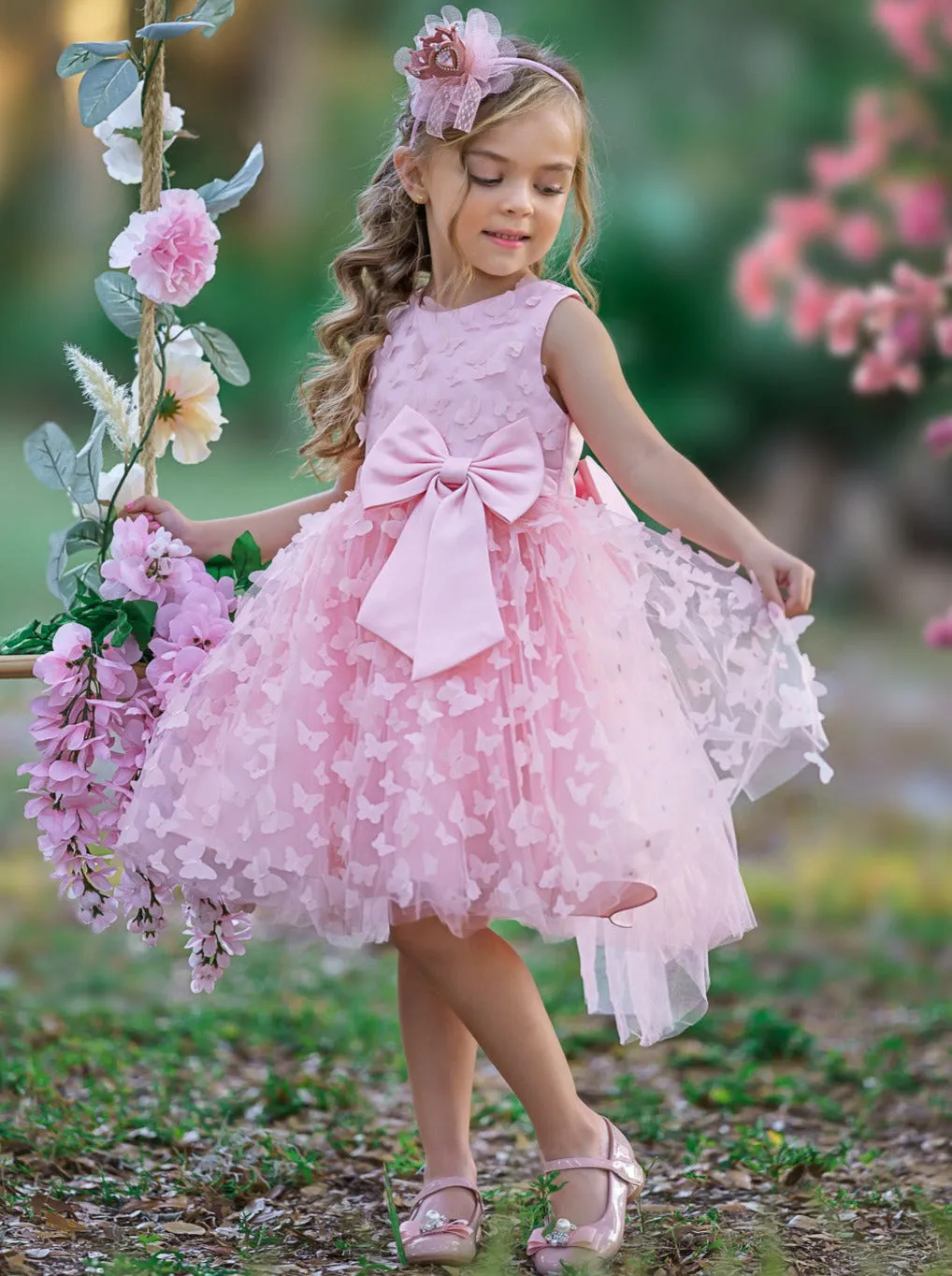 Enchanted Garden Butterfly Tutu Party Dress