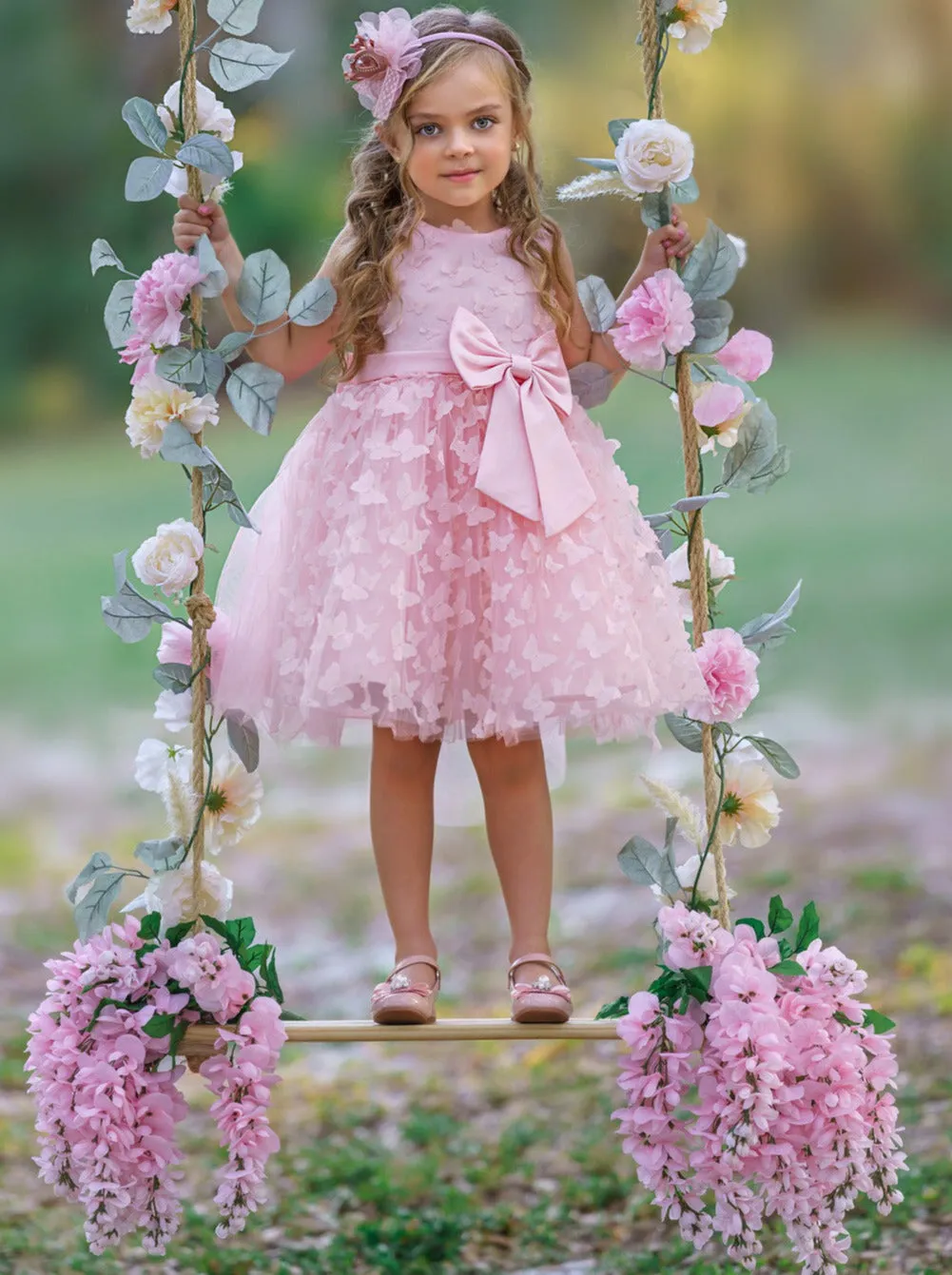 Enchanted Garden Butterfly Tutu Party Dress