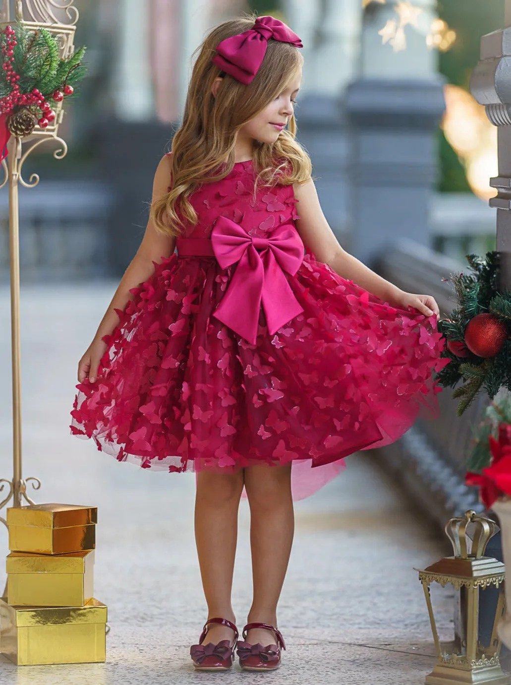 Enchanted Garden Butterfly Tutu Party Dress