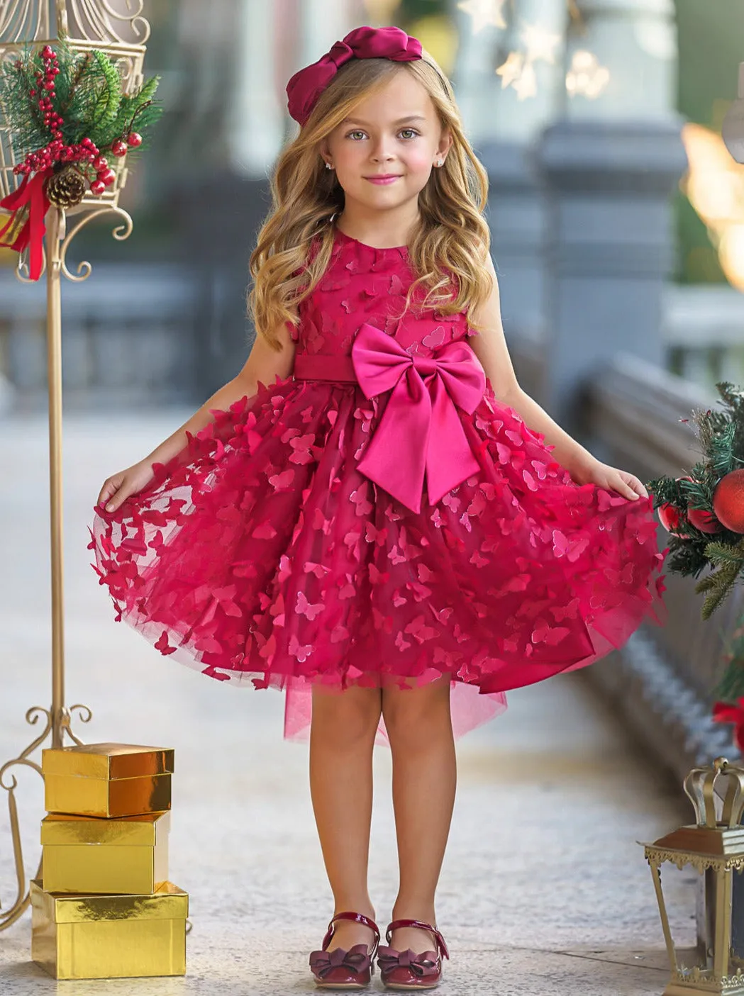 Enchanted Garden Butterfly Tutu Party Dress