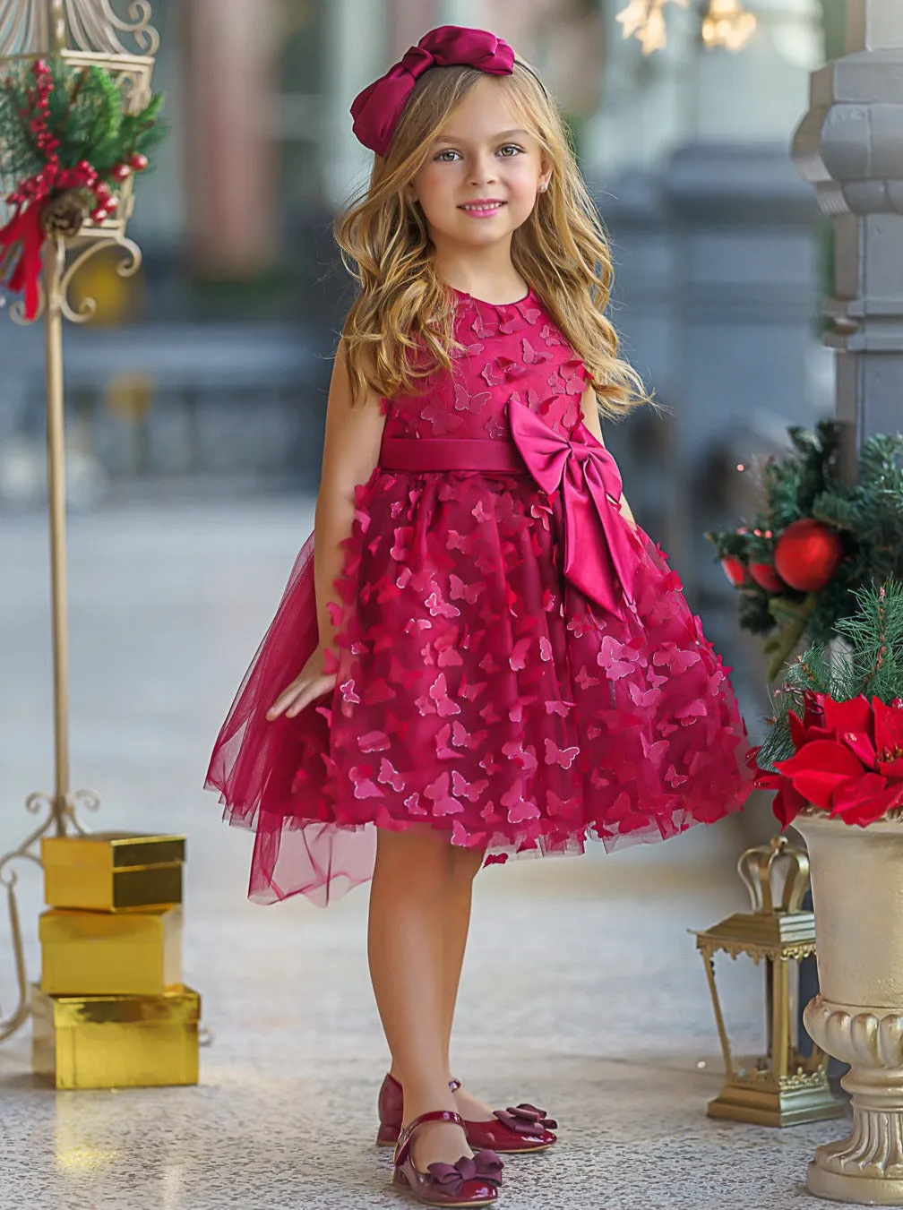 Enchanted Garden Butterfly Tutu Party Dress