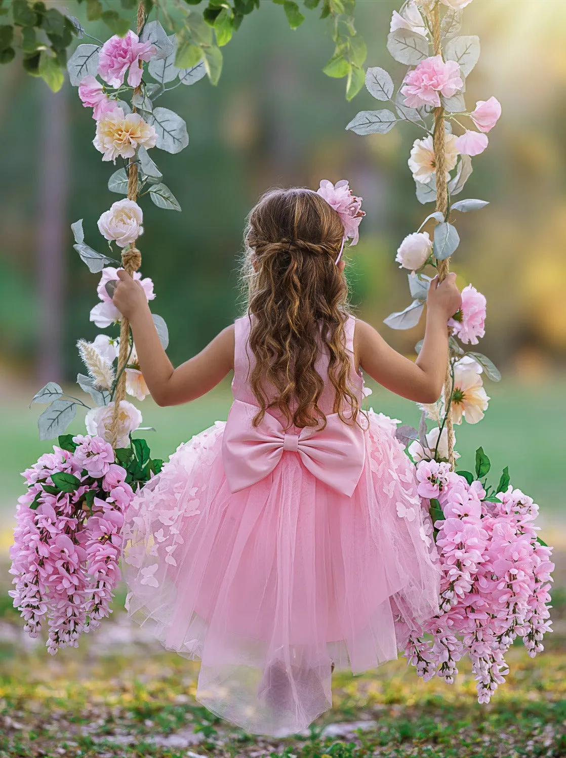Enchanted Garden Butterfly Tutu Party Dress