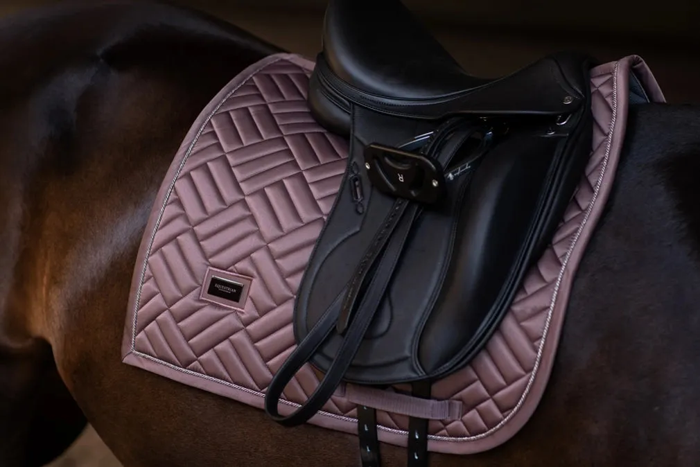Eqeustrian Stockholm Dressage Pad Amaranth
