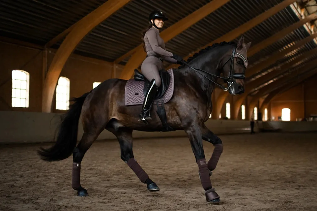 Eqeustrian Stockholm Dressage Pad Amaranth