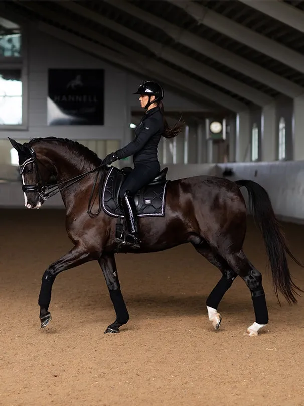 Equestrian Stockholm Dressage Pad Black Editition