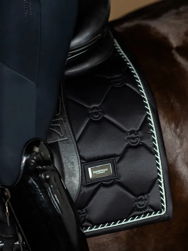 Equestrian Stockholm Dressage Pad Black Editition
