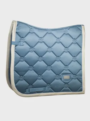 Equestrian Stockholm Dressage Pad Stone Blue
