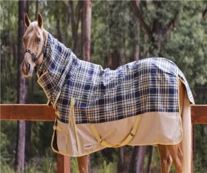 Eureka Bounty Huntar Synthetic Summer Combo Blue Plaid