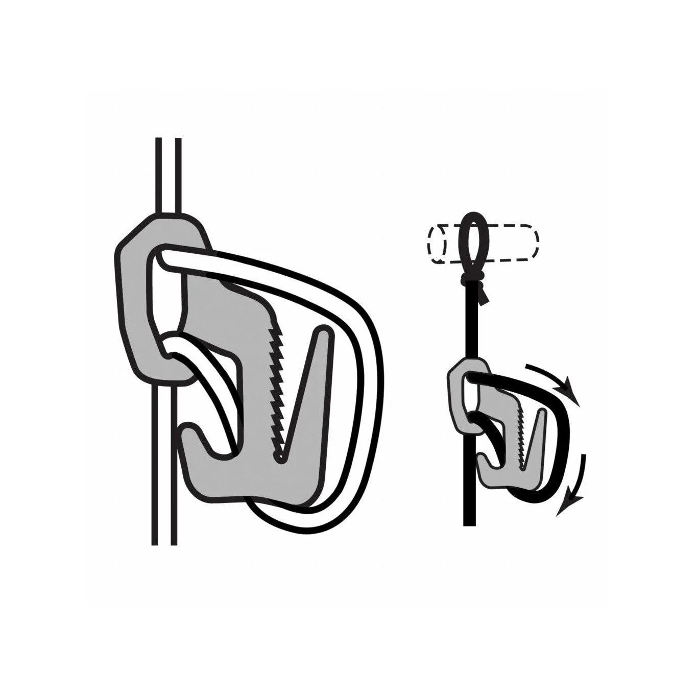 Figure 9 Rope Tightener, silver - large