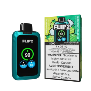 FLIP 2 - WHITE GRAPE ICE & WHITE GRAPE MELON ICE