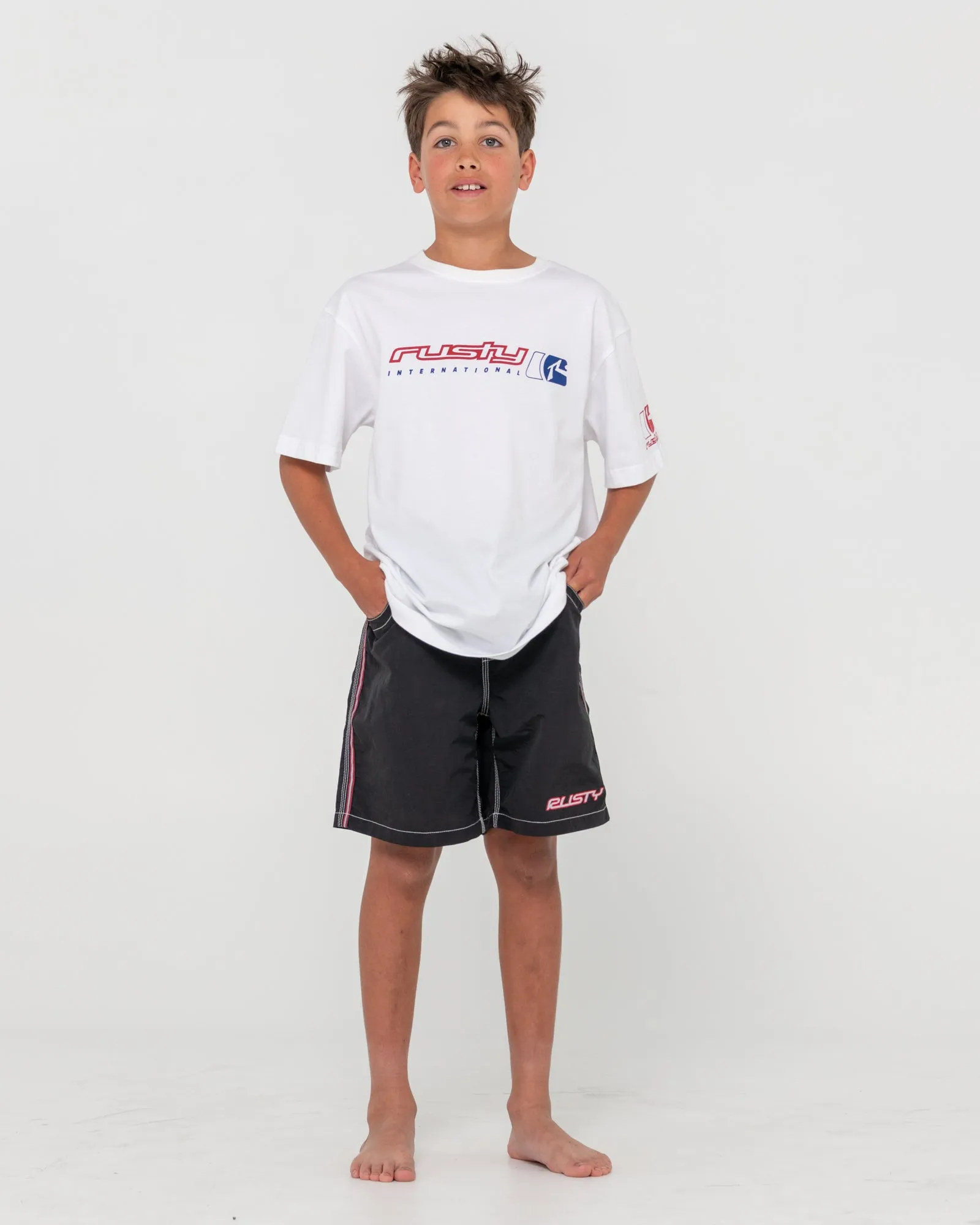 Flip Daddy Elastic Waist Boardshort Boys