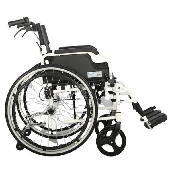 Foldable Lightweight Self Propelled Wheelchair with Flip Up Armrest