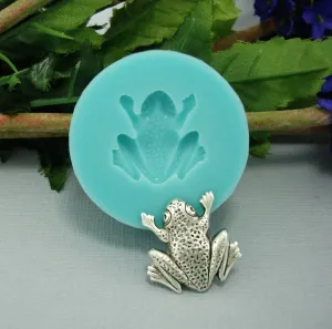 Frog Silicone Mold Flexible Silicone Mold for Crafts, Resin, Clay.