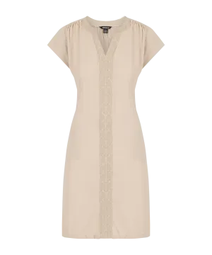 Hara Cap Sleeve Dress - Goa Sand
