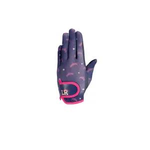 Hy Equestrian Sabina Children'S Mesh Riding Gloves By Little Rider