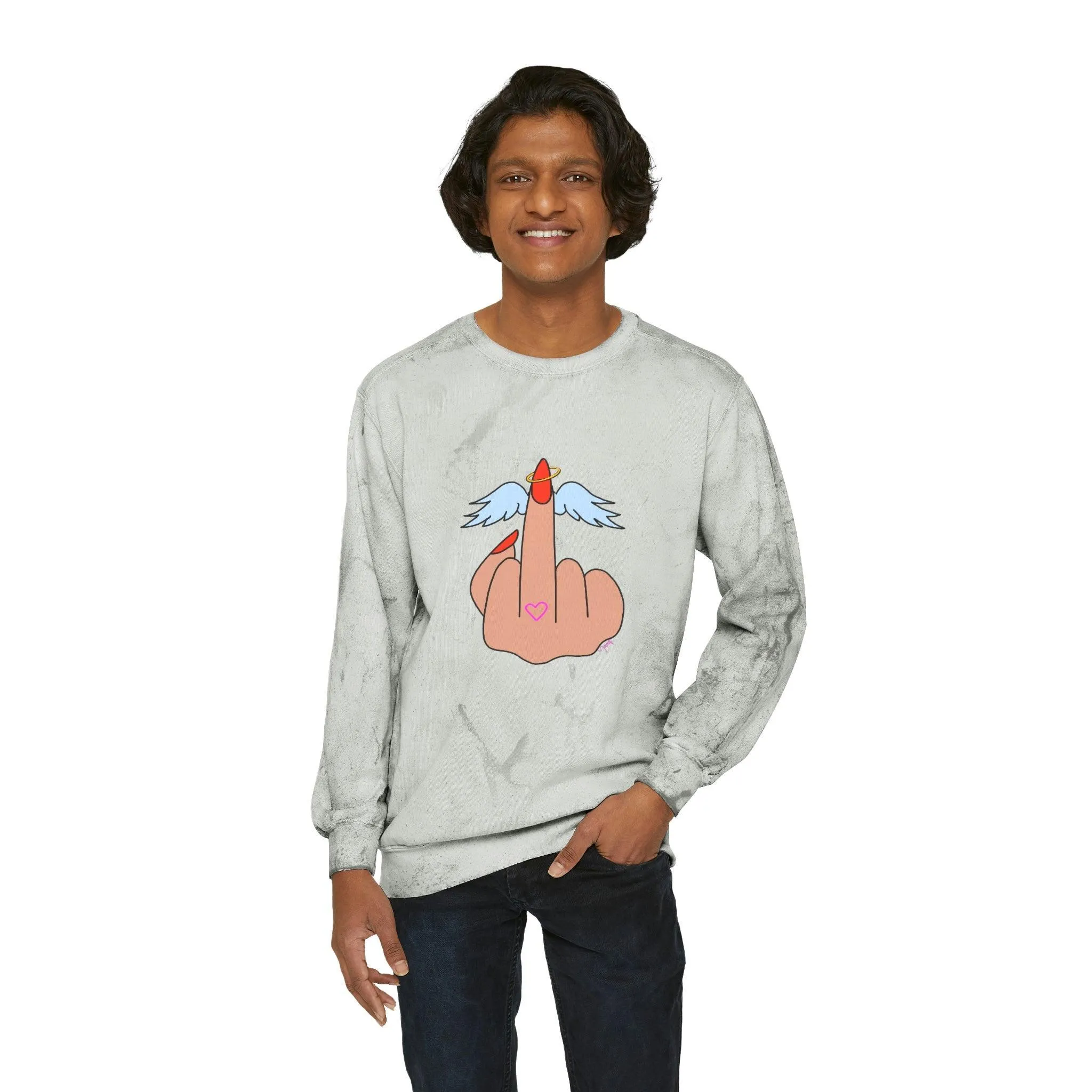 IDGFlyinFux Unisex Color Blast Crewneck Sweatshirt