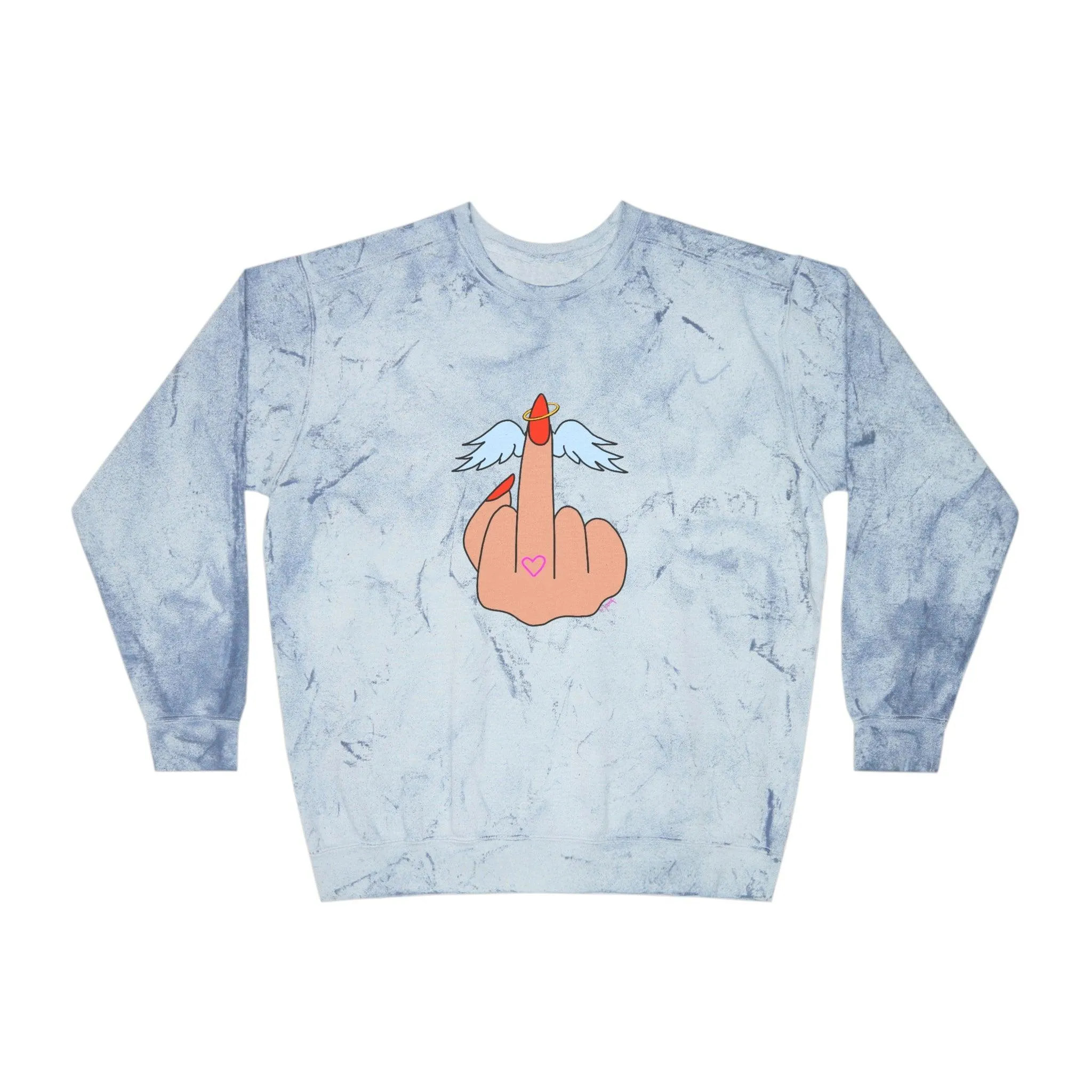 IDGFlyinFux Unisex Color Blast Crewneck Sweatshirt