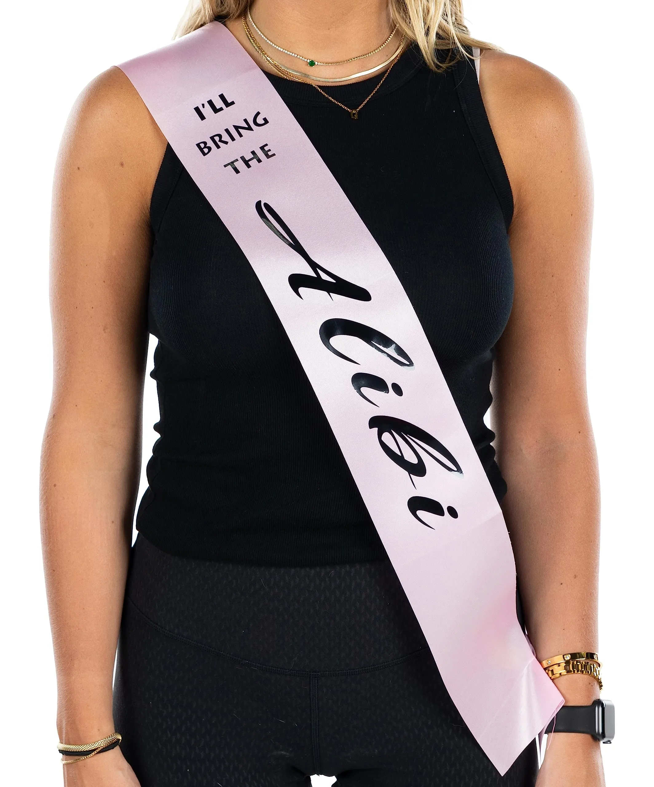 I'll Bring The Party Sash Multicolor by Funky Junque