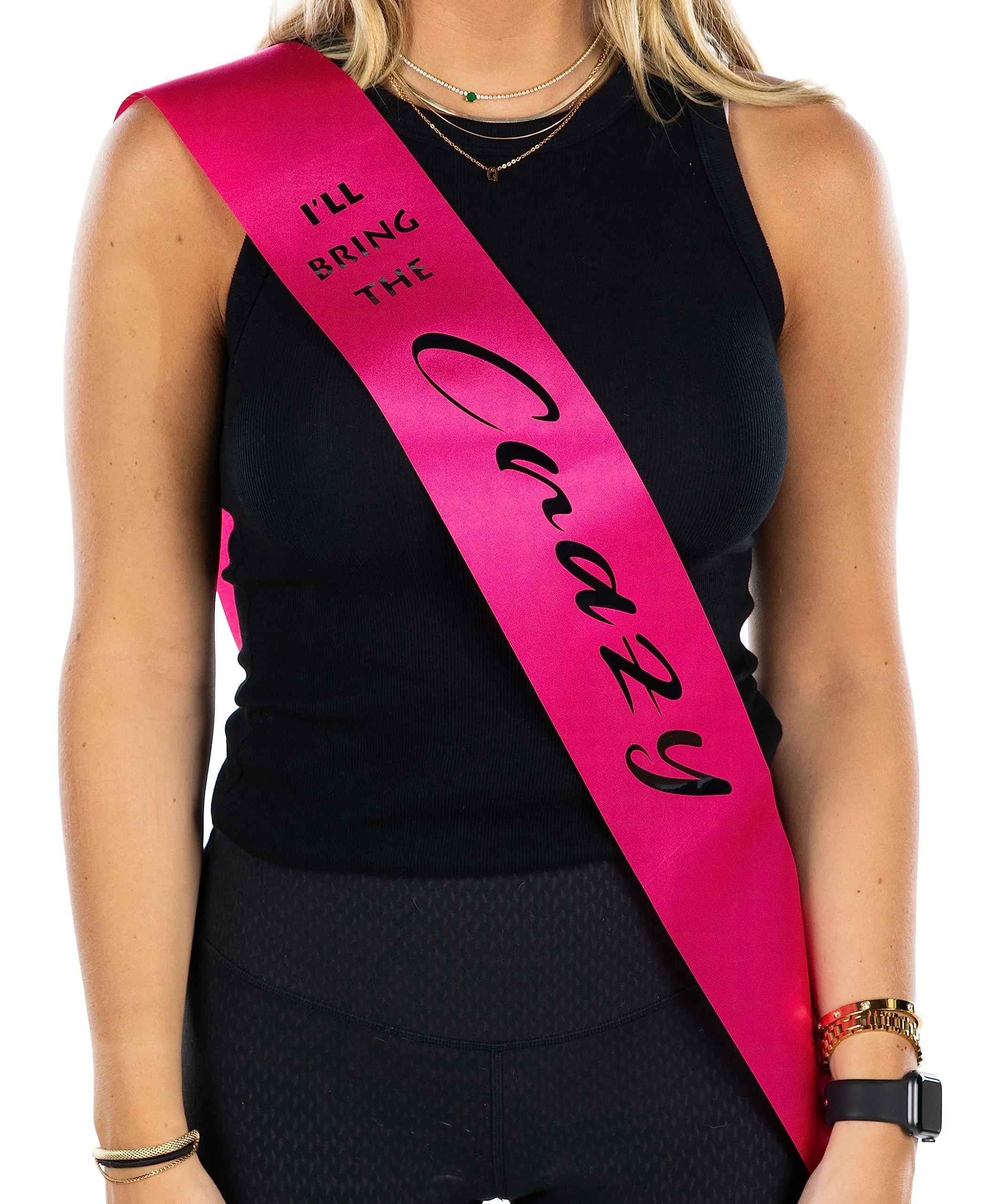 I'll Bring The Party Sash Multicolor by Funky Junque