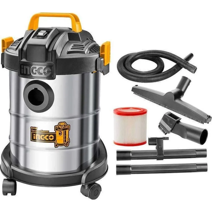 Ingco 12L Wet & Dry Vacuum Cleaner 800W – VC14122