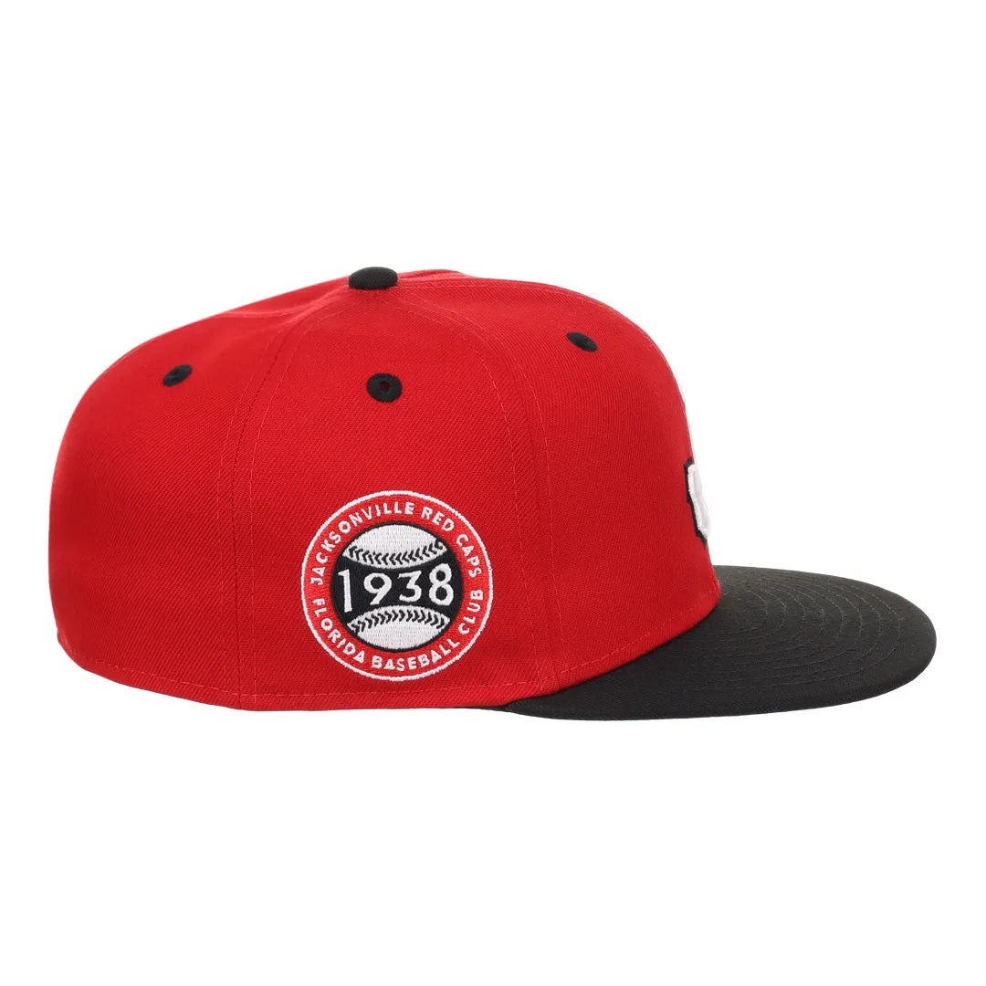 Jax Red Caps NLB Flip Fitted Ballcap