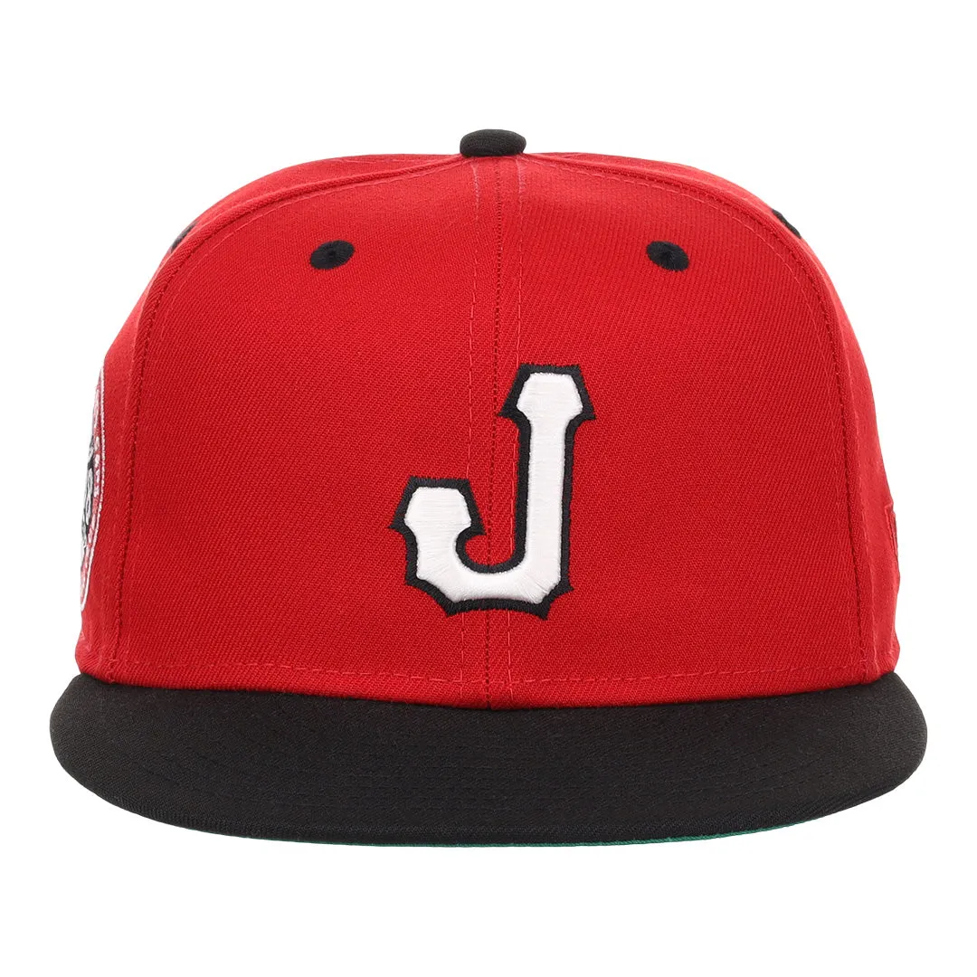 Jax Red Caps NLB Flip Fitted Ballcap