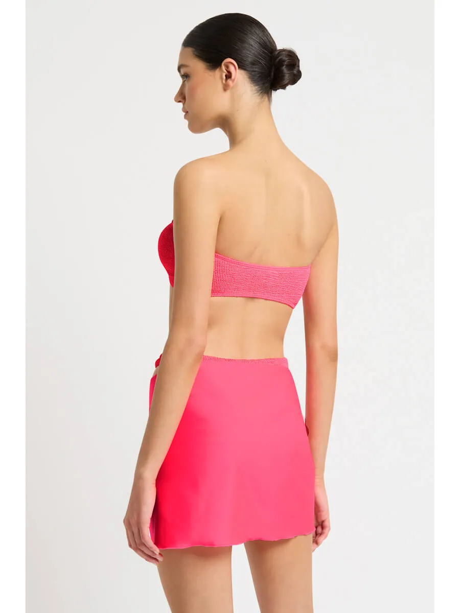 Jinx Sarong in Neon Azalea
