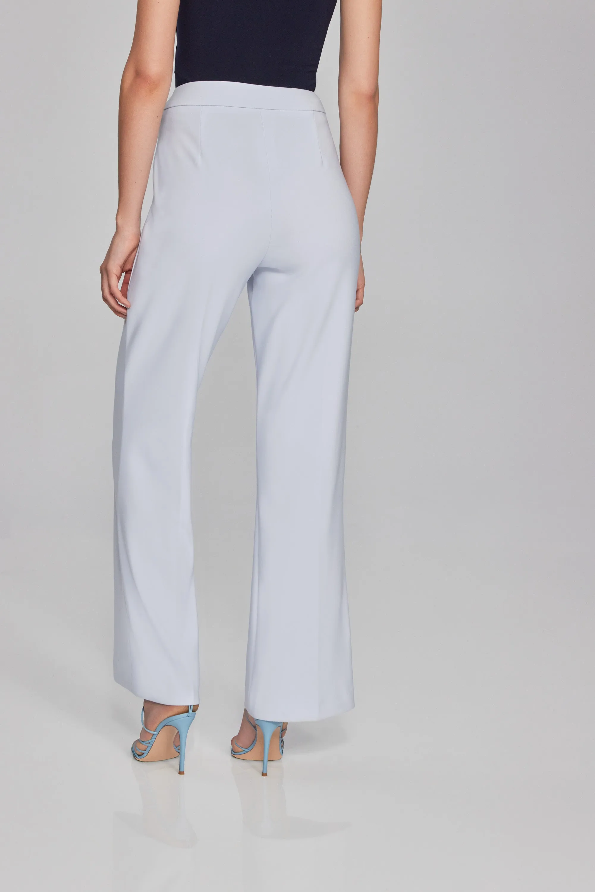 Joseph Ribkoff Bonded Silky Knit Wide-Leg Pants