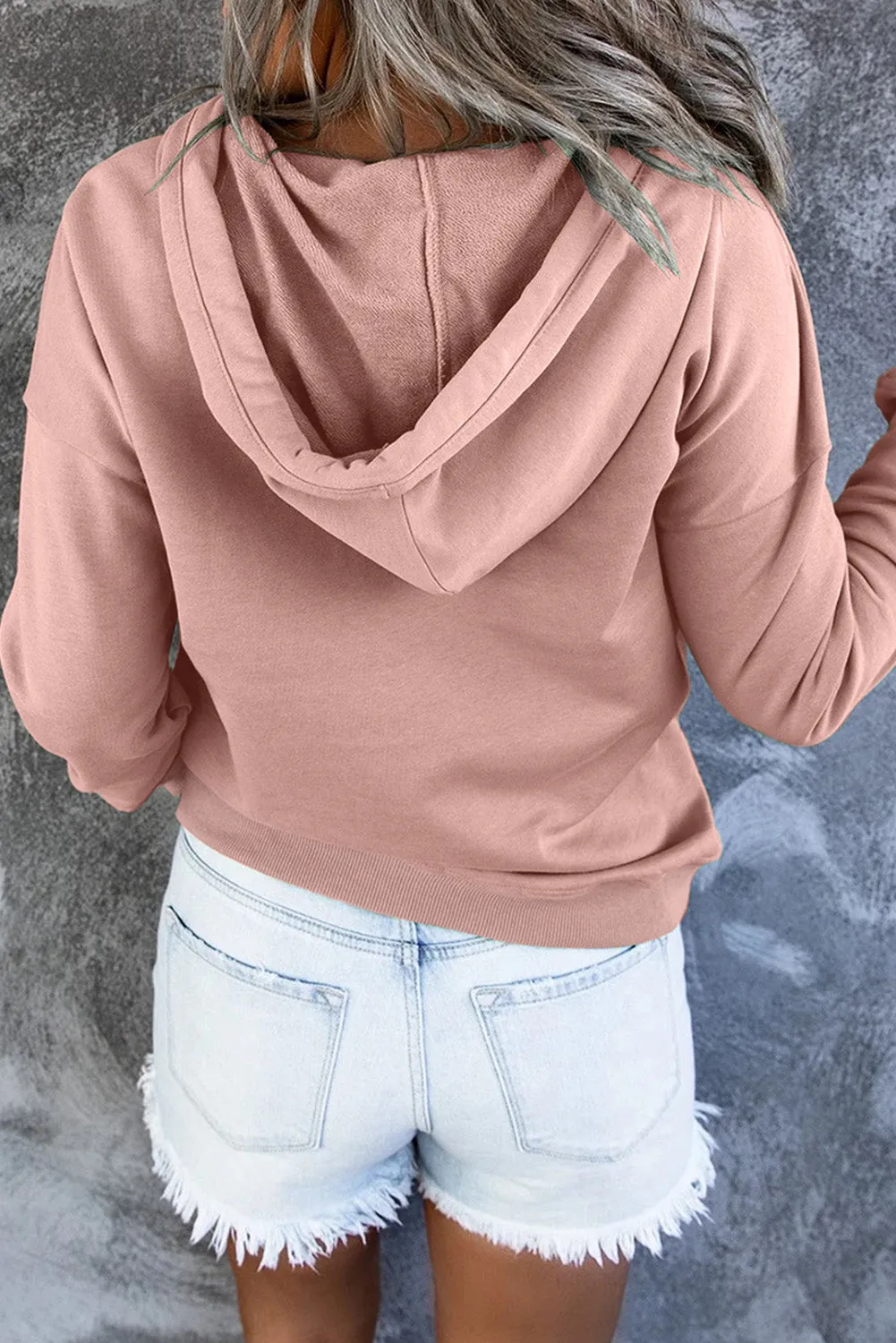Keep It Casual Dropped Shoulder Hoodie