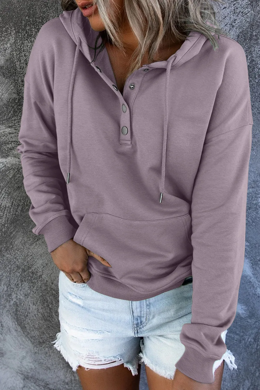 Keep It Casual Dropped Shoulder Hoodie
