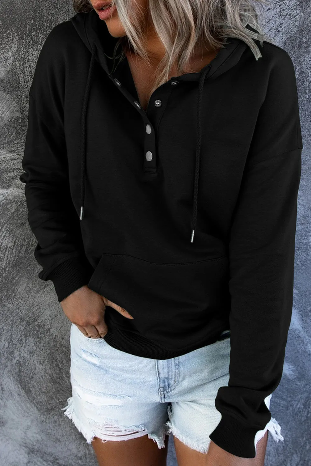 Keep It Casual Dropped Shoulder Hoodie