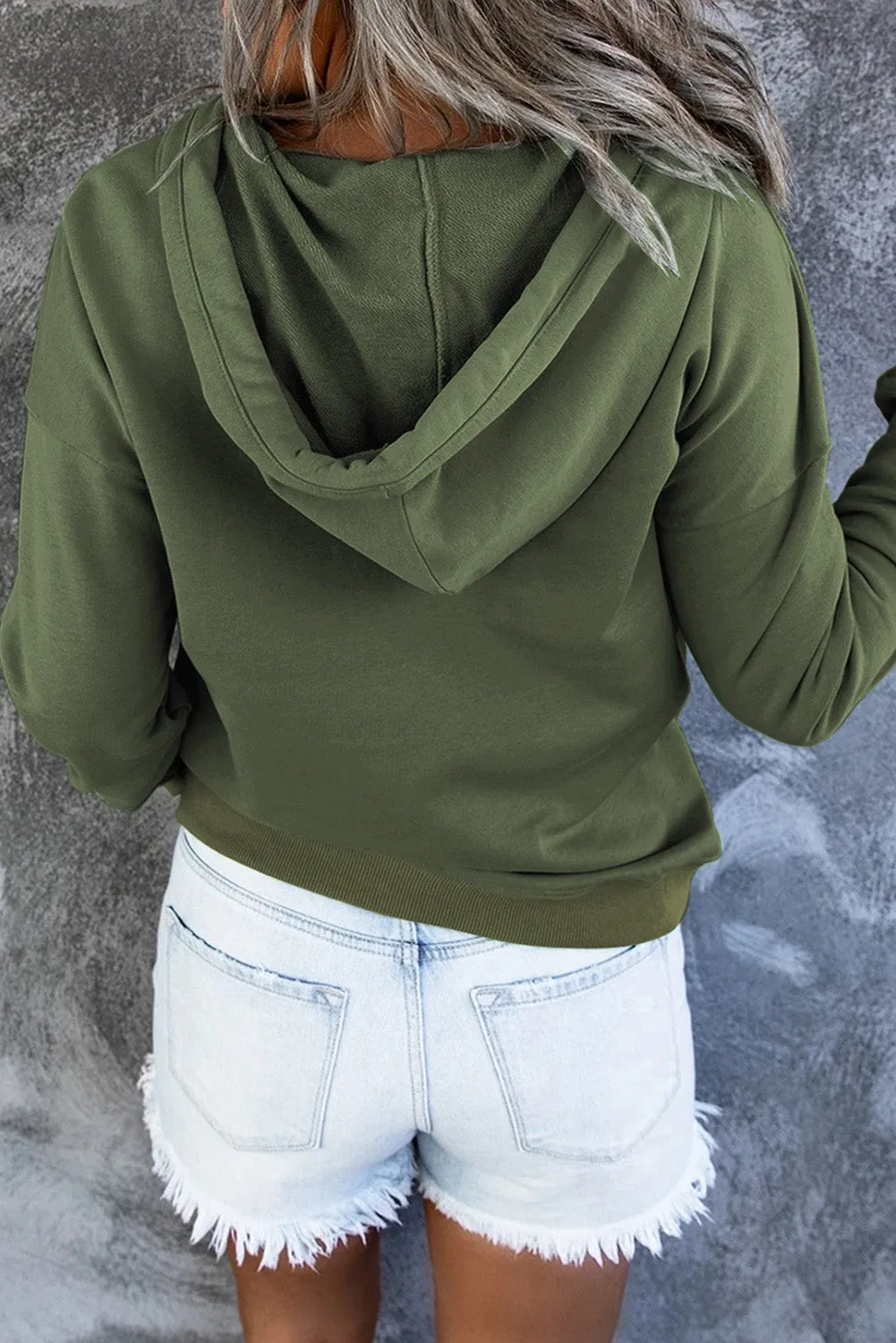 Keep It Casual Dropped Shoulder Hoodie