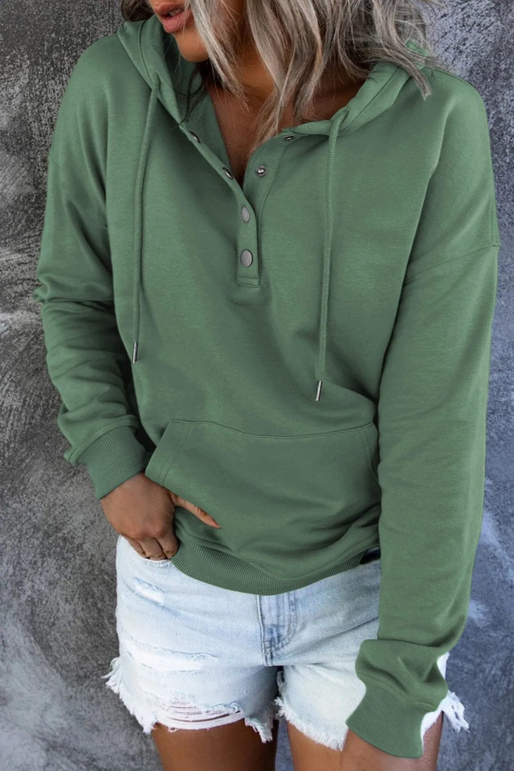 Keep It Casual Dropped Shoulder Hoodie