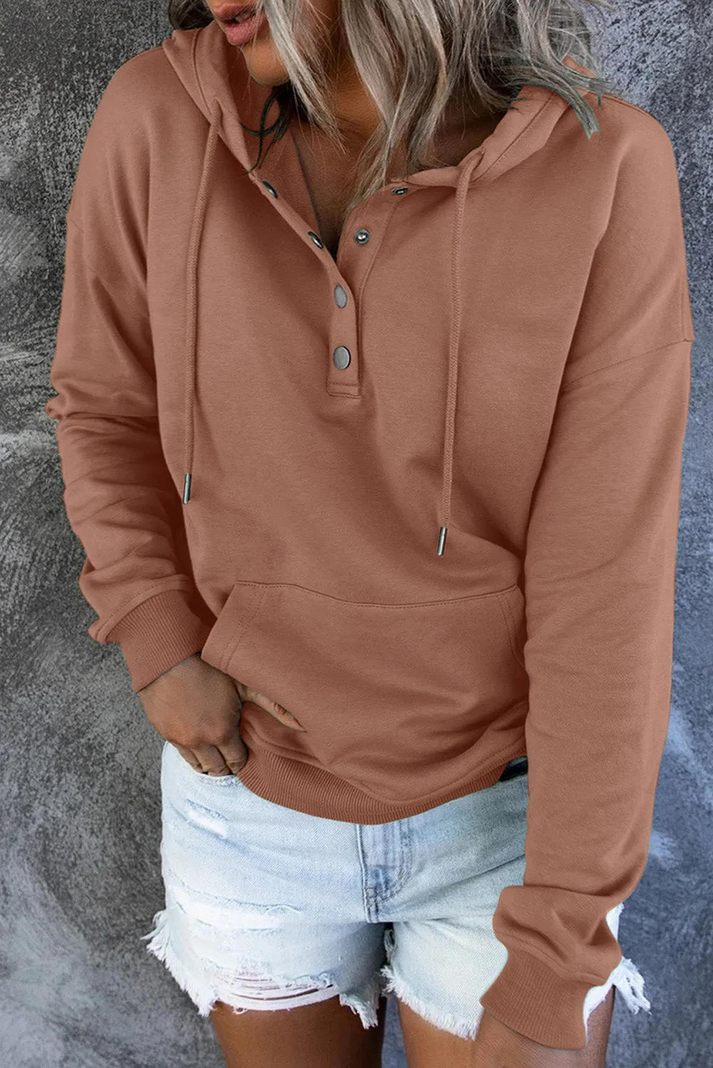 Keep It Casual Dropped Shoulder Hoodie