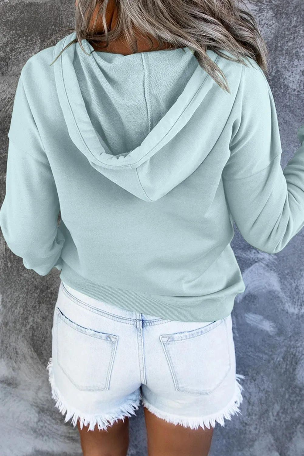 Keep It Casual Dropped Shoulder Hoodie
