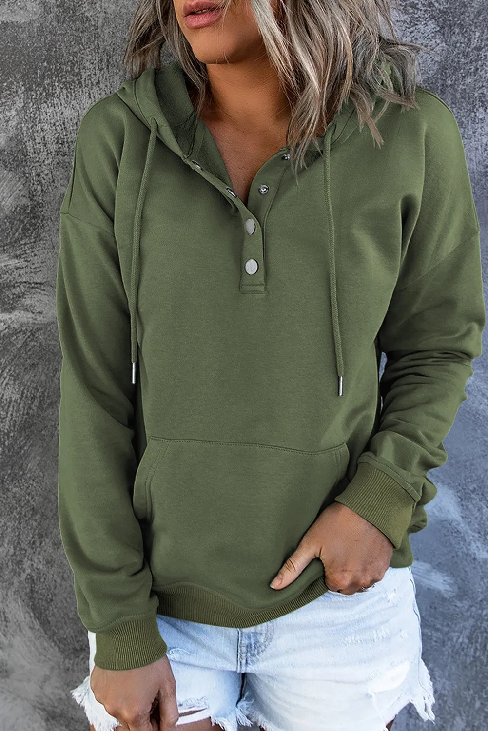 Keep It Casual Dropped Shoulder Hoodie