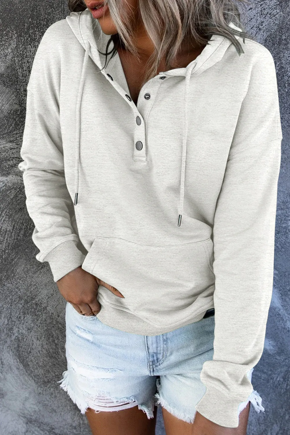 Keep It Casual Dropped Shoulder Hoodie