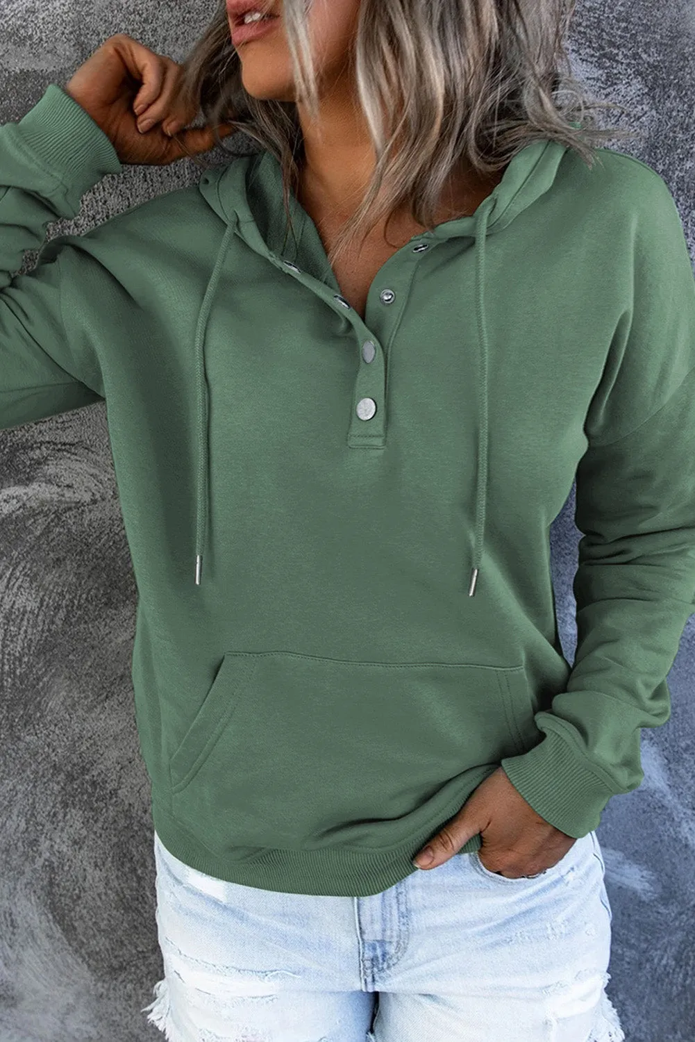 Keep It Casual Dropped Shoulder Hoodie