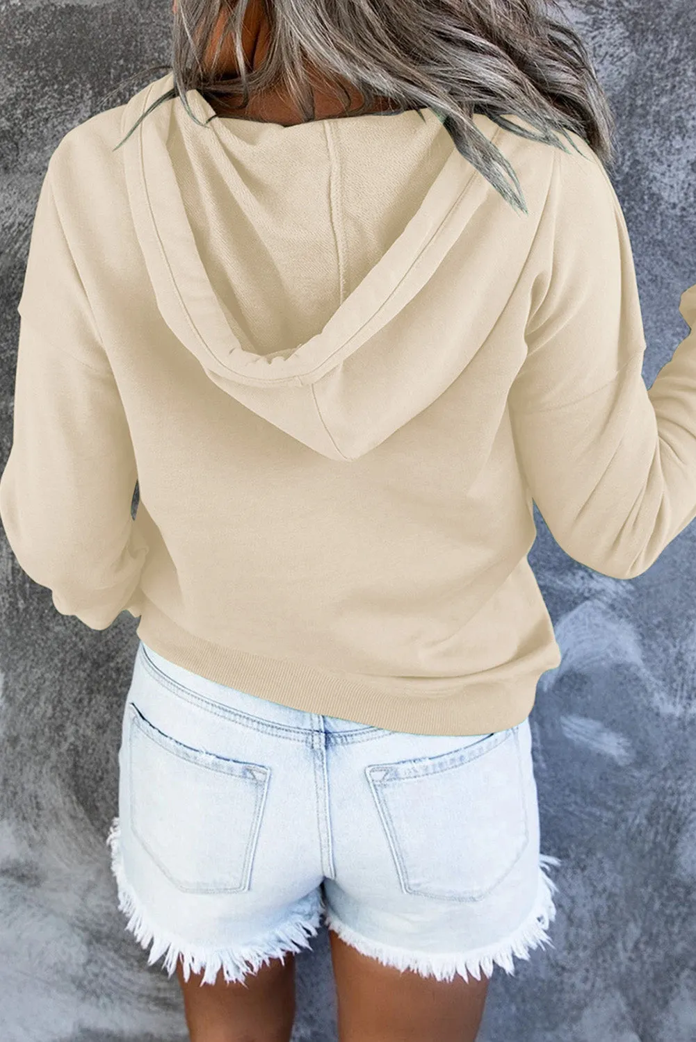 Keep It Casual Dropped Shoulder Hoodie