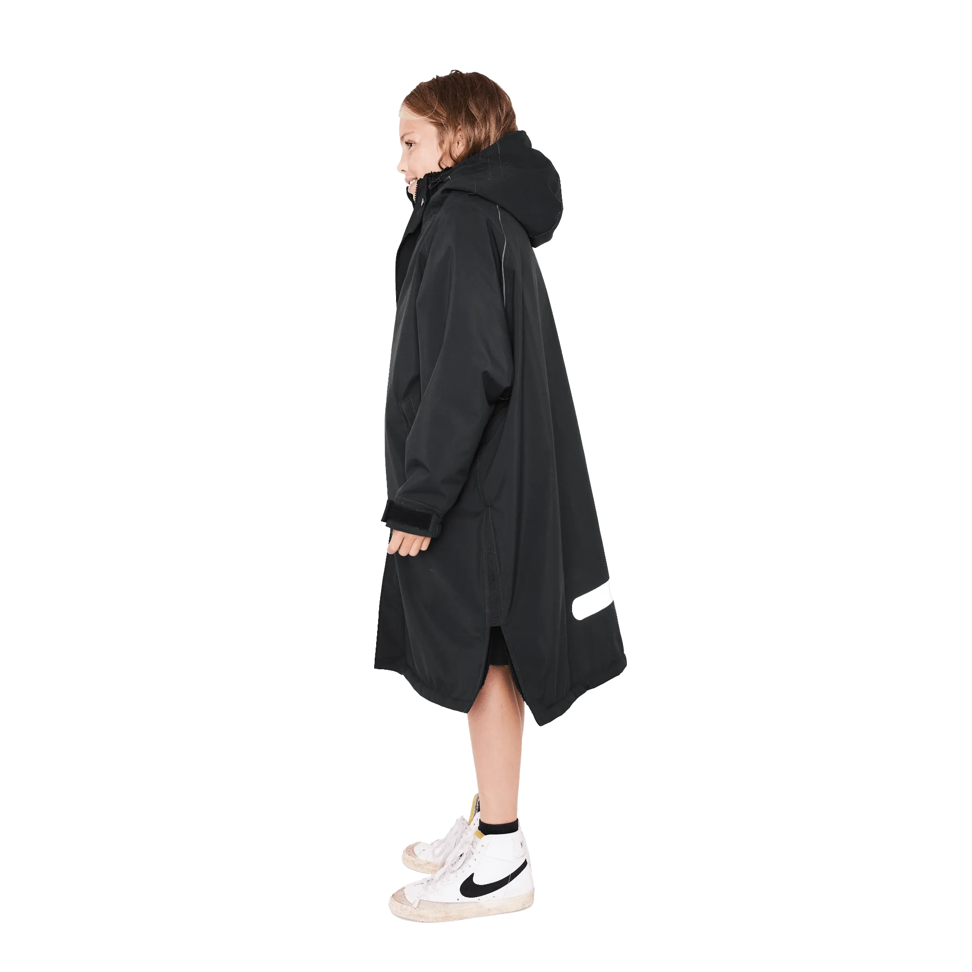 Kids Dry Pro Robe - Black