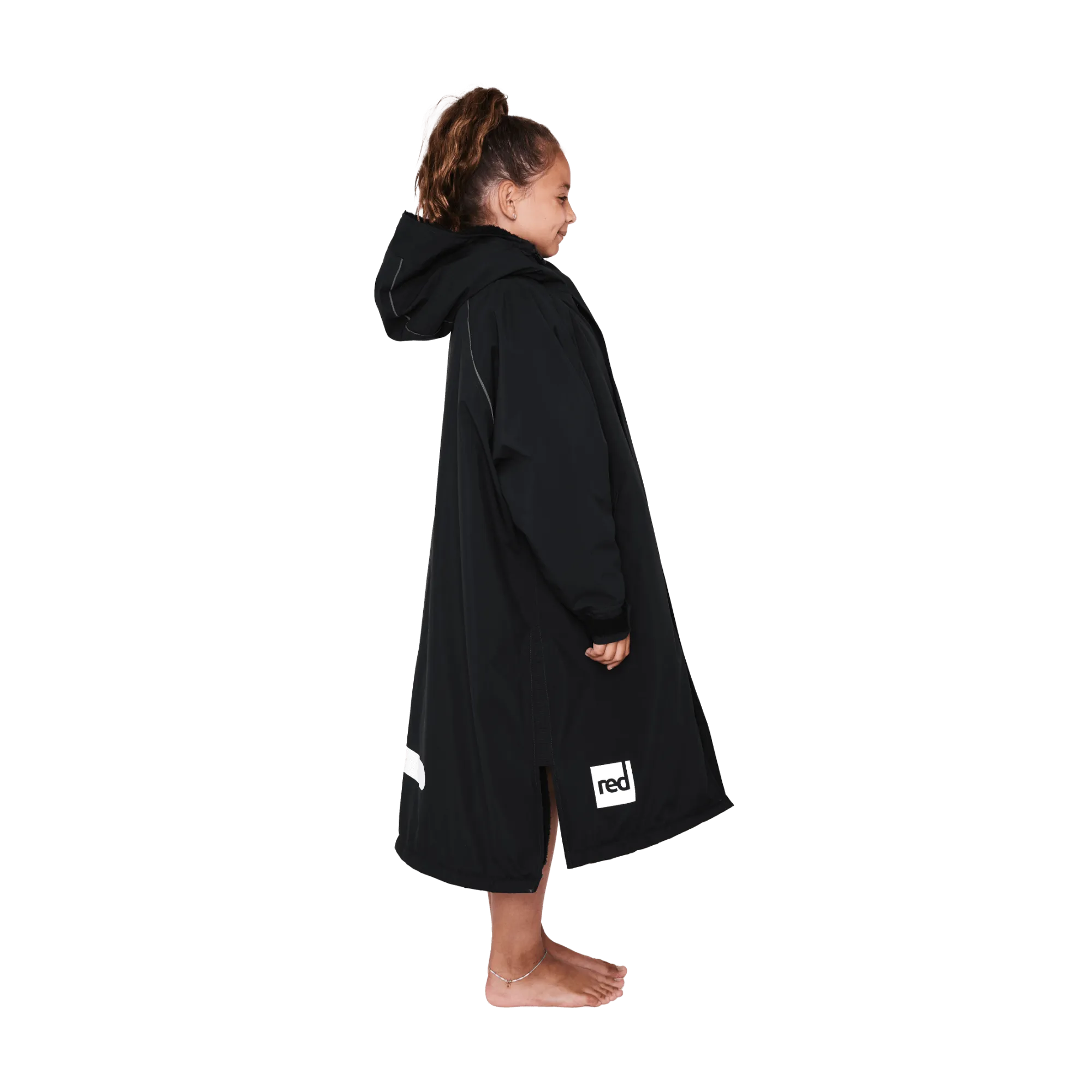 Kids Dry Pro Robe - Black