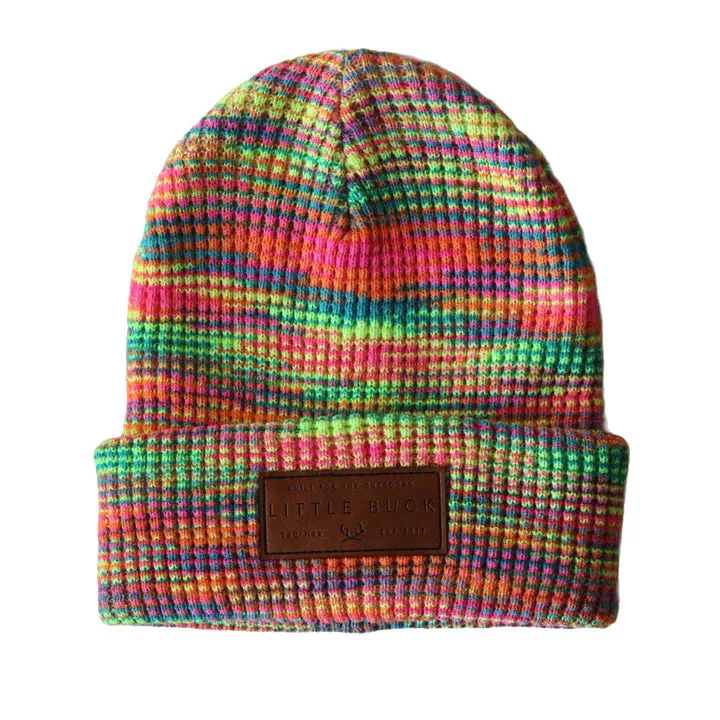 Little Buck Waffle Cabin Beanie