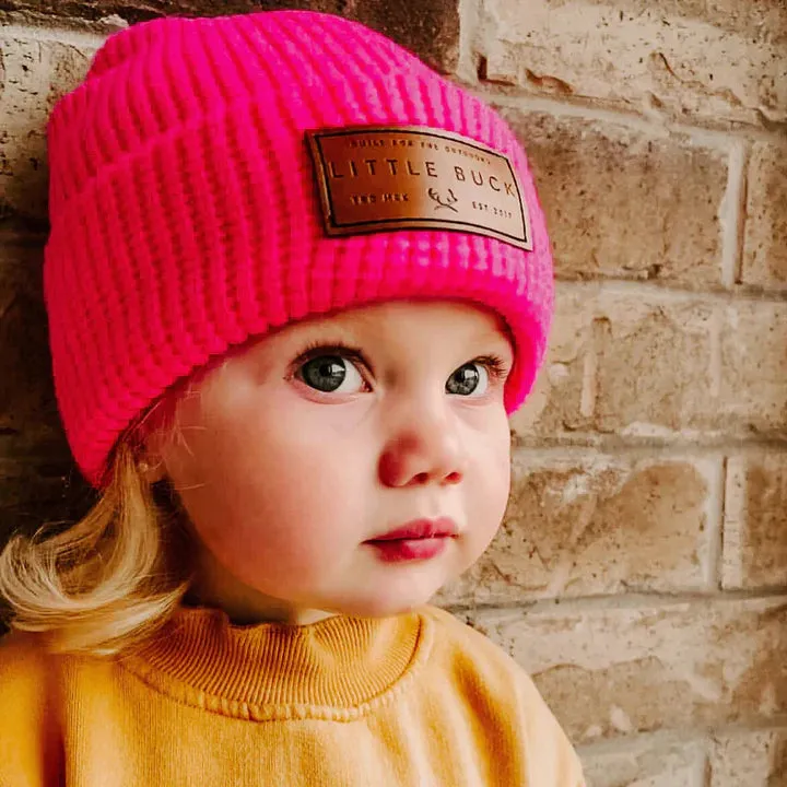 Little Buck Waffle Cabin Beanie