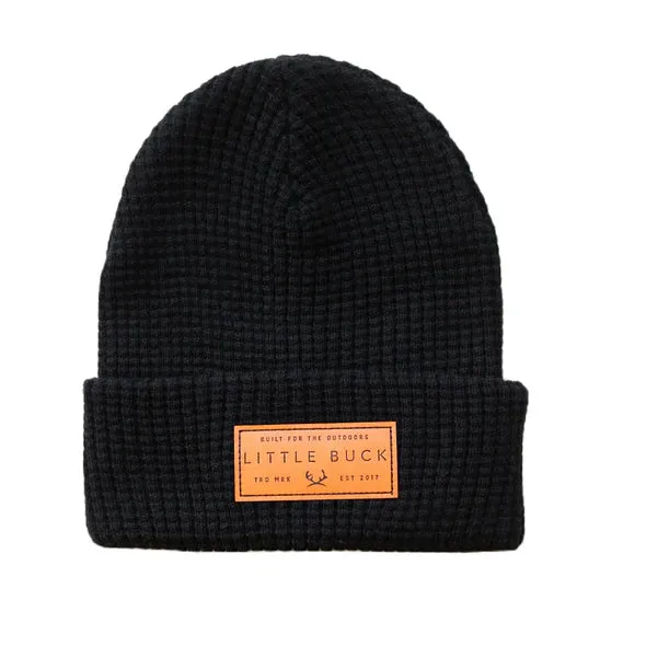 Little Buck Waffle Cabin Beanie