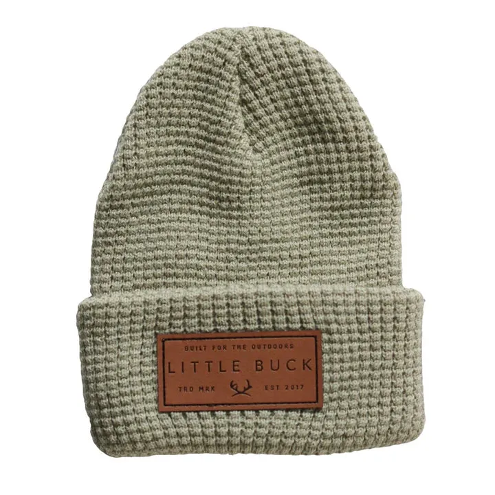 Little Buck Waffle Cabin Beanie