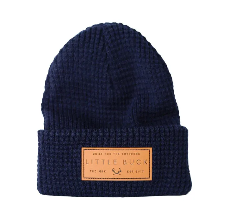 Little Buck Waffle Cabin Beanie