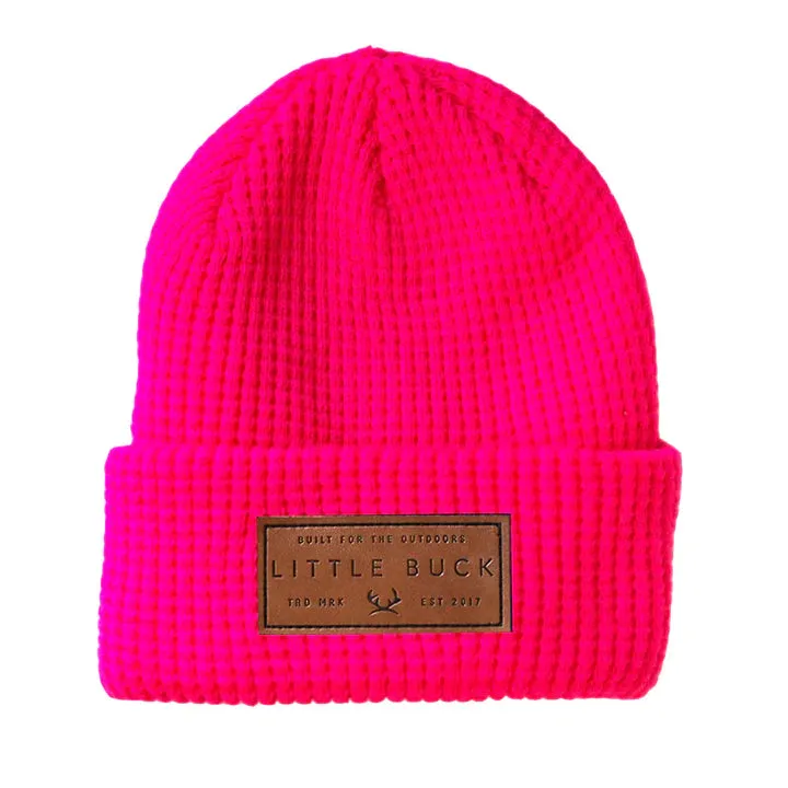 Little Buck Waffle Cabin Beanie