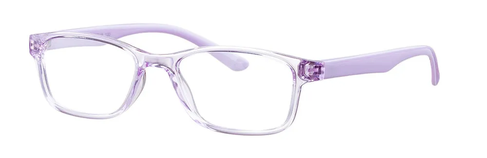 Loris Kids Unbreakable Flexible Bendable Rectangle TR90 Eyeglasses, K-208
