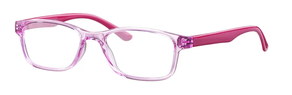 Loris Kids Unbreakable Flexible Bendable Rectangle TR90 Eyeglasses, K-208